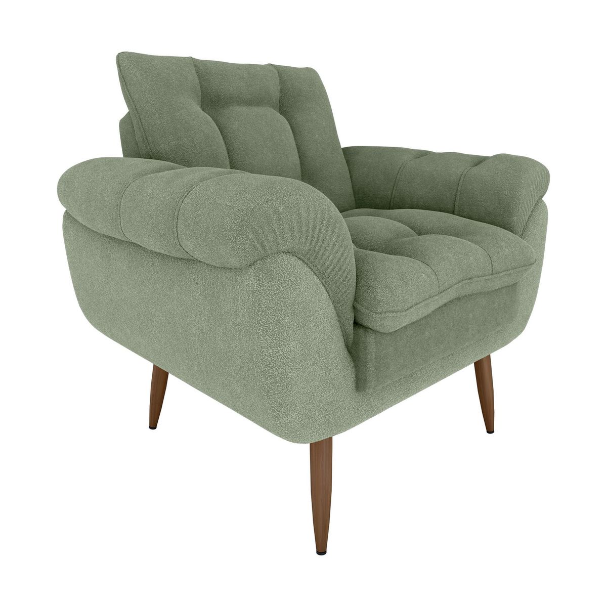 DECOCASA - Poltrona 1 cuerpo Xangai F494 88x93x78 cm 