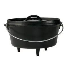 LODGE - Olla de Fierro Fundido 29 cm 4.7 l Negro Holandesa Classic