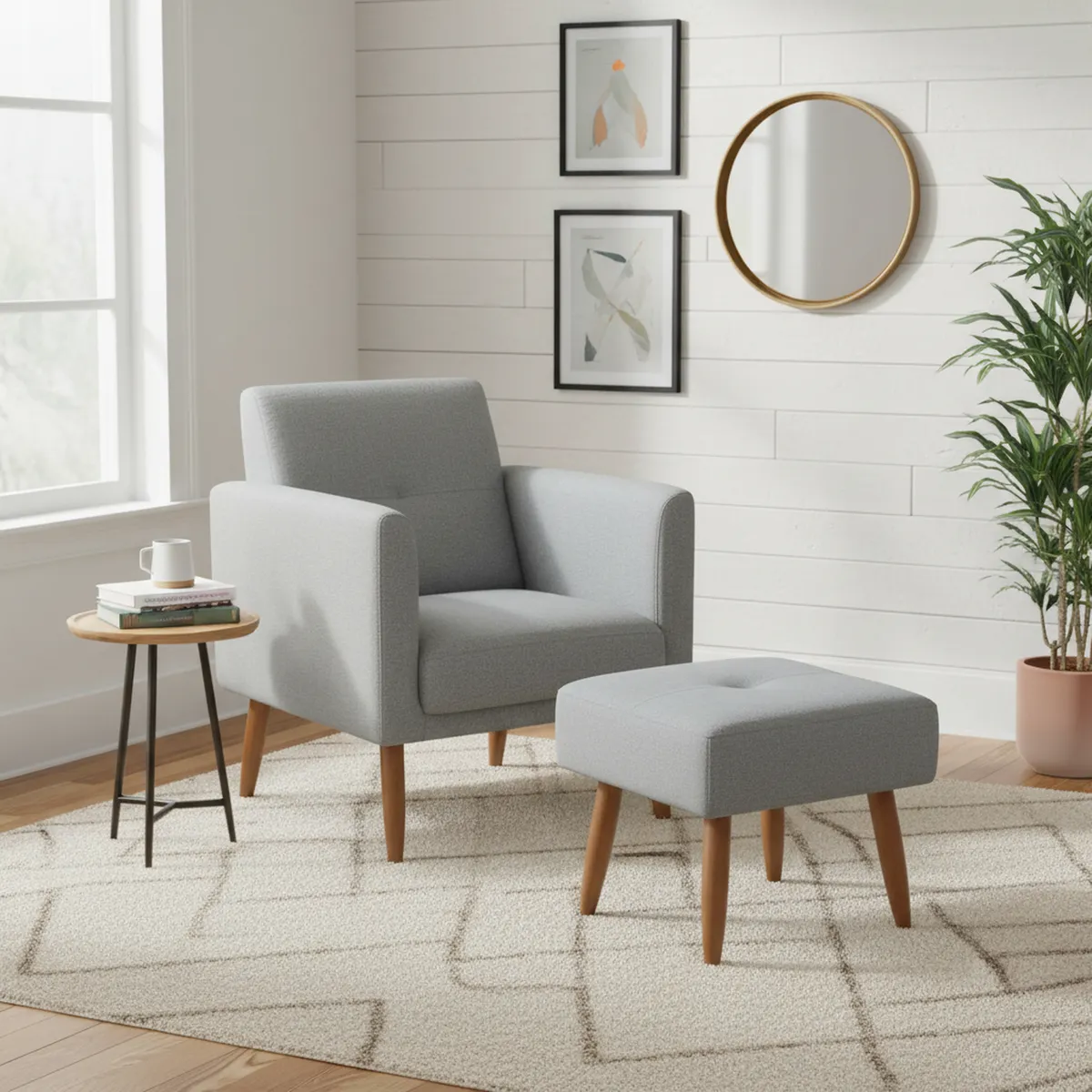 DECOCASA - Poltrona 1 cuerpo Pequim 68x82x70 cm 