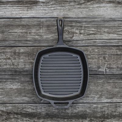 Imagen 2 del producto Parrilla 27 cm Fierro Fundido Negro