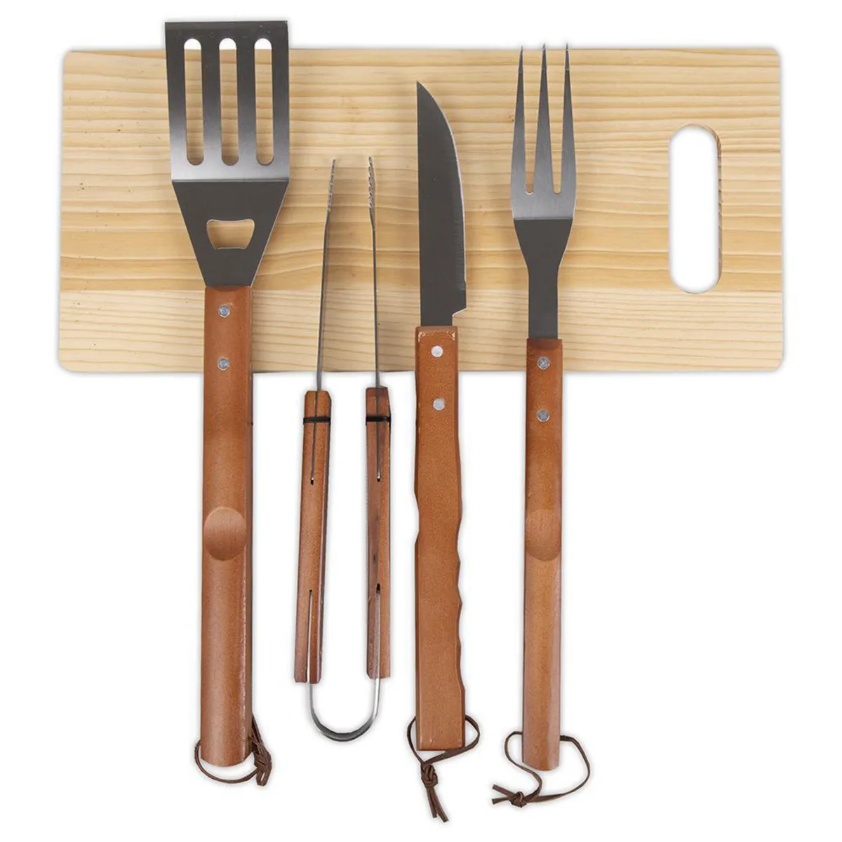 DORAL - Set parrillero brasas 5 Piezas