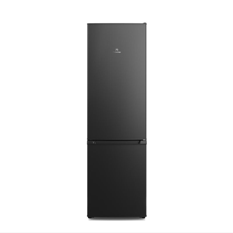 MADEMSA - Refrigerador Bottom Freezer Frío Directo 262 Litros Negro MED270B