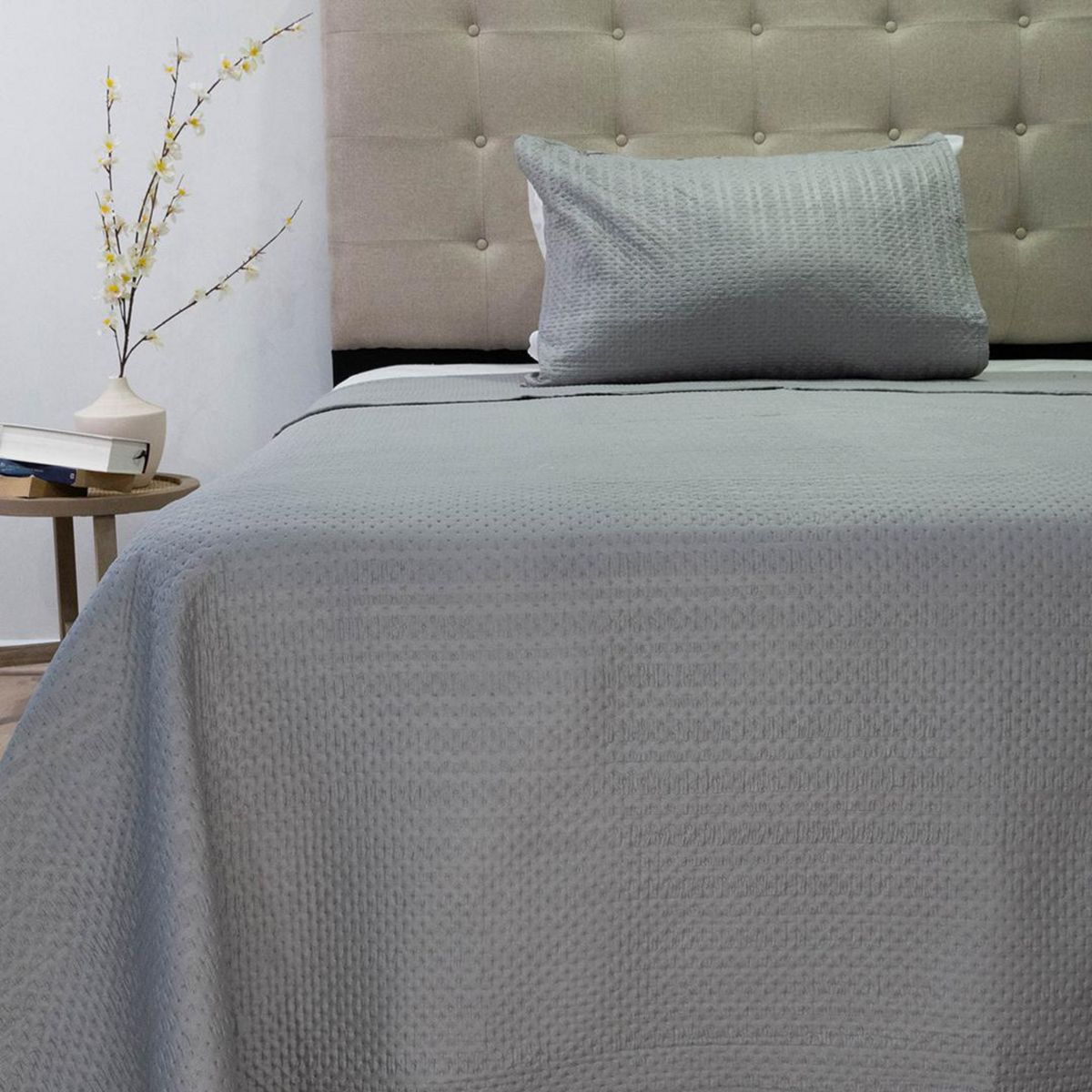 DORAL - Quilt 1.5 plazas Boston Grs 