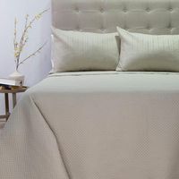 Quilt King Boston Beige