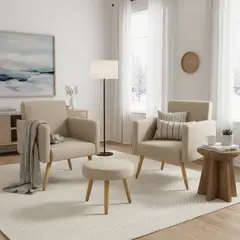 DECOCASA - Poltrona 1 cuerpo Dallas 64x80x60 cm