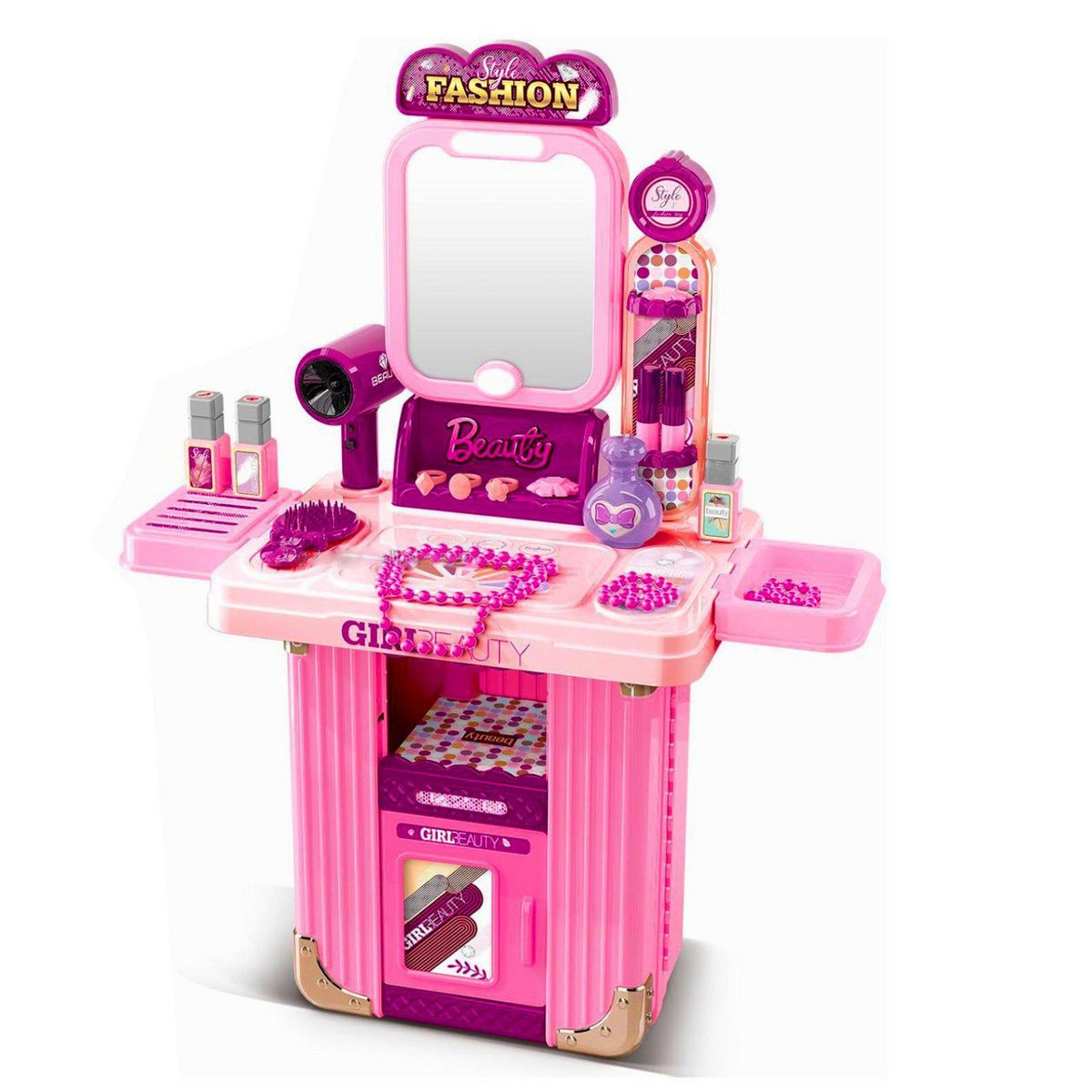 KIDSCOOL - Juego maletas tocador de belleza Kids