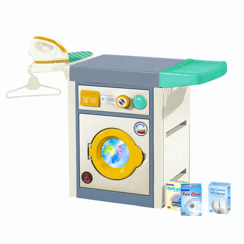 KIDSCOOL - Juego lavadora con tabla de planchar