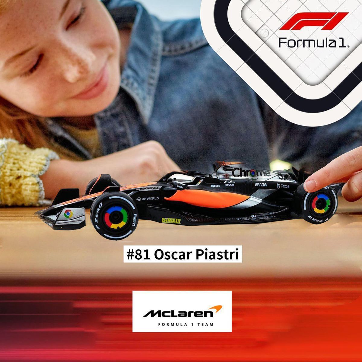 KIDSCOOL - Auto de colección MC Laren #81