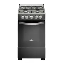 MADEMSA - Cocina a Gas 4 Platos Negra FM4LP