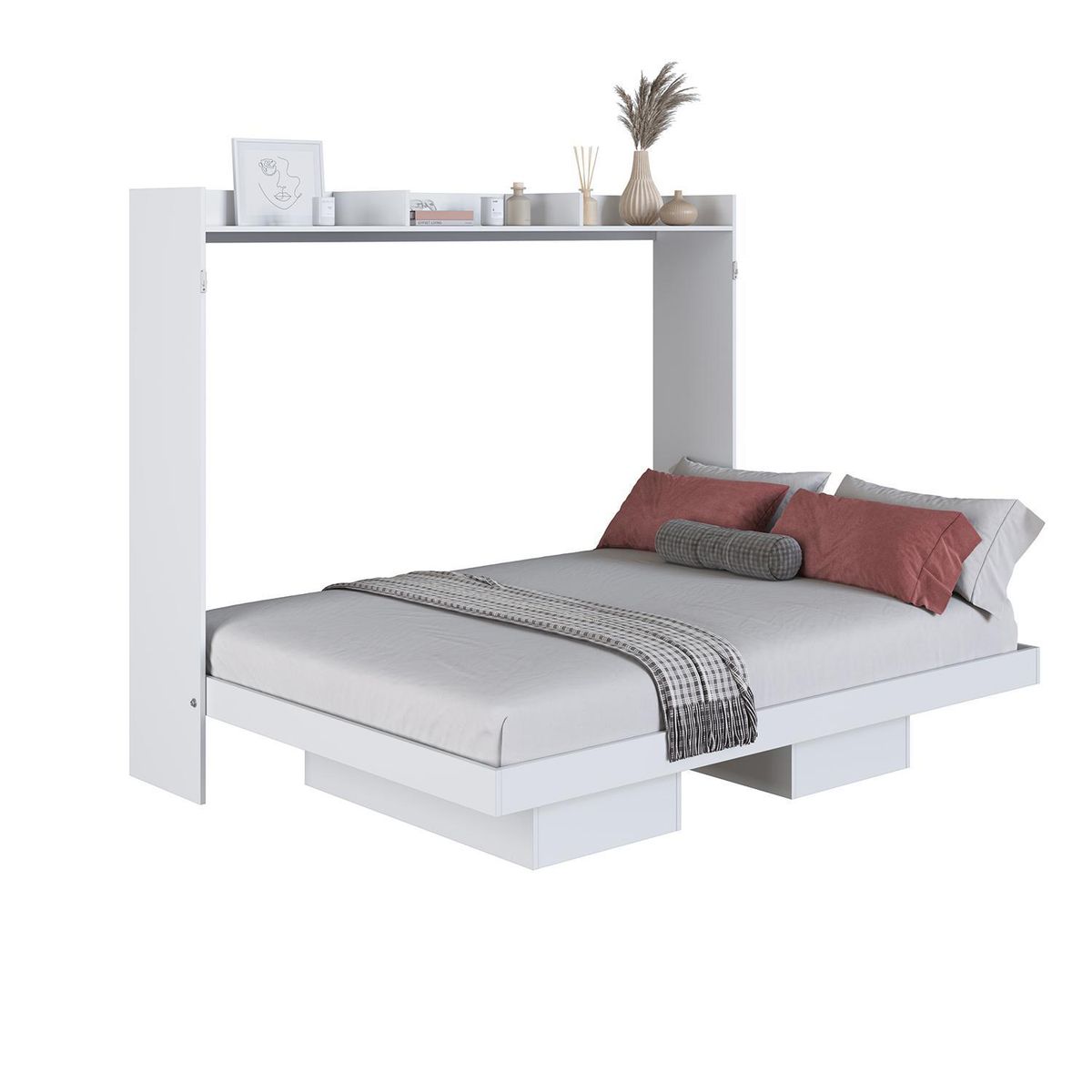 HOGA - Cama 2 plazas Hoga Hanover Blanco