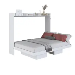 HOGA - Cama 2 plazas Hanover Blanco