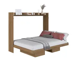 HOGA - Cama 2 plazas Hanover Miel