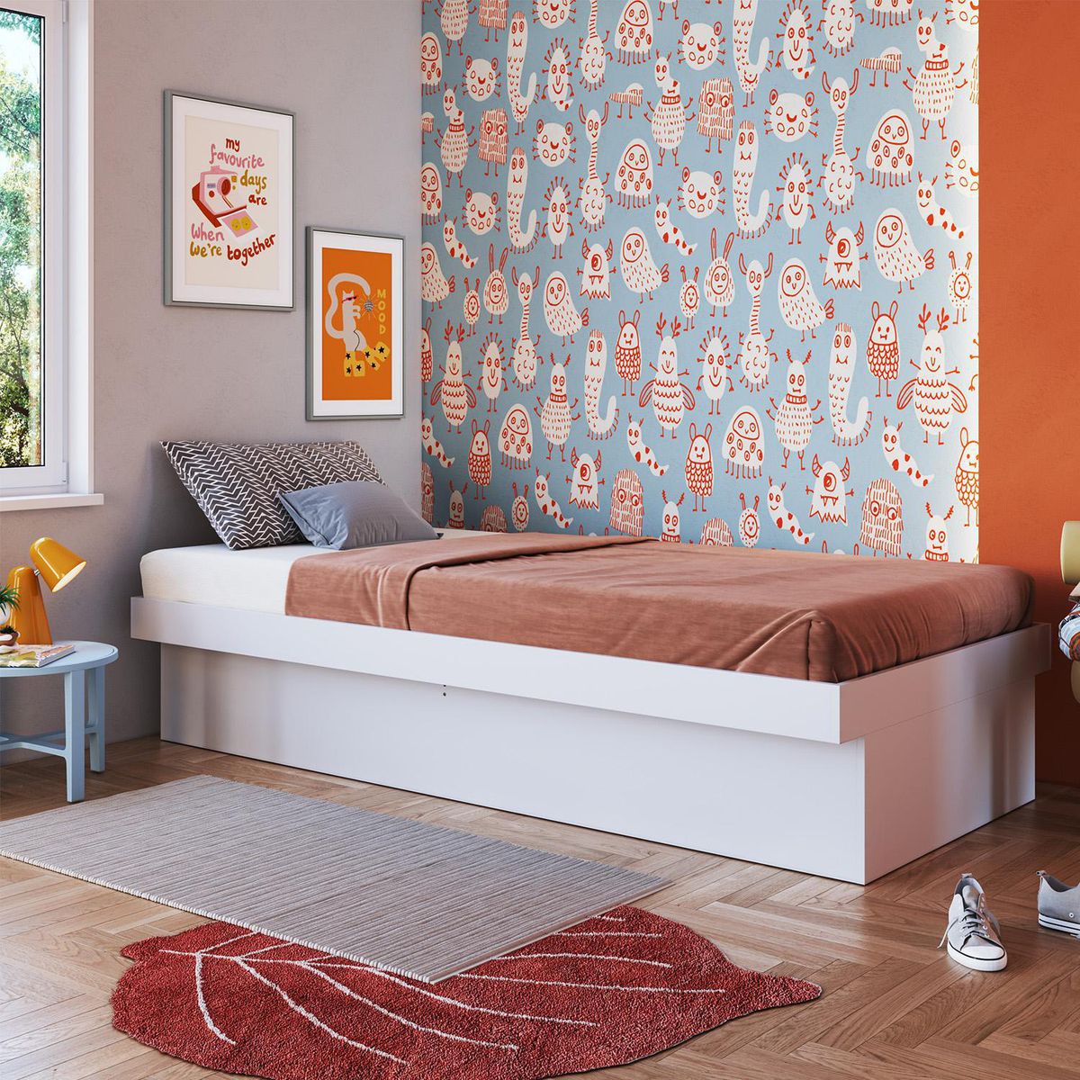 HOGA - Cama 1 plaza Hoga Bogotá Blanco