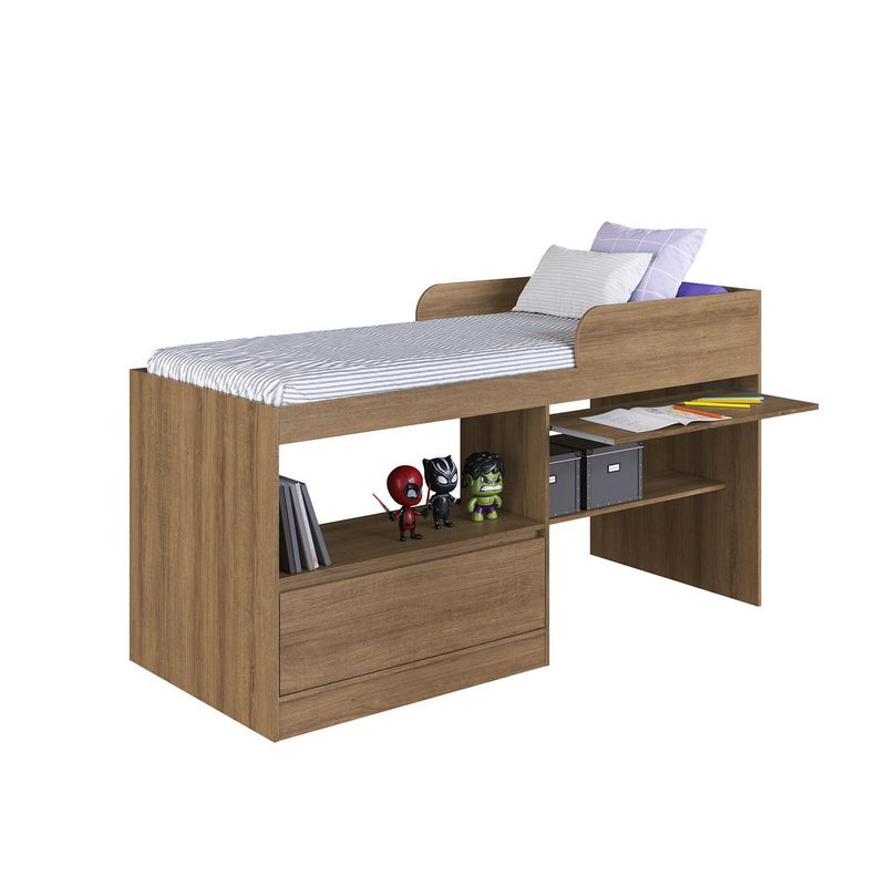 HOGA - Cama 1.5 plazas Hoga Jacarta Miel