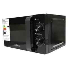 DORAL - Microondas Análogo 20 Litros NEGRO VENECIA