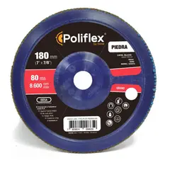 POLIFLEX - Disco laminado CS-80 7"B27 pie/vid