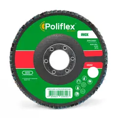 POLIFLEX - Disco laminado ZR-100 7" F29 inoxidable