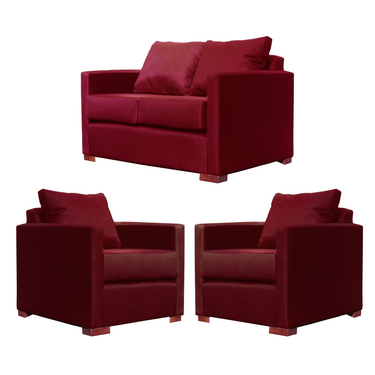 DKORA - Living 2 cuerpos Jade 117x68x77 cm