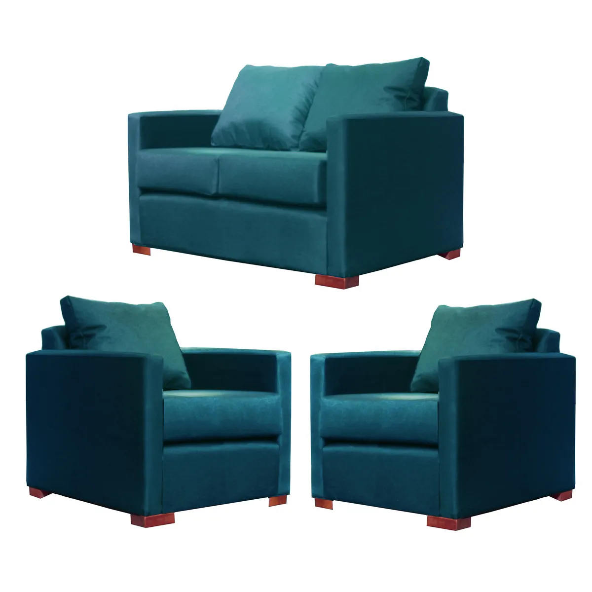 DKORA - Living 2 cuerpos Jade 117x68x77 cm