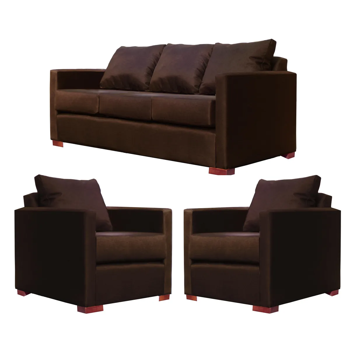 DKORA - Living 2 cuerpos Jade 117x68x77 cm