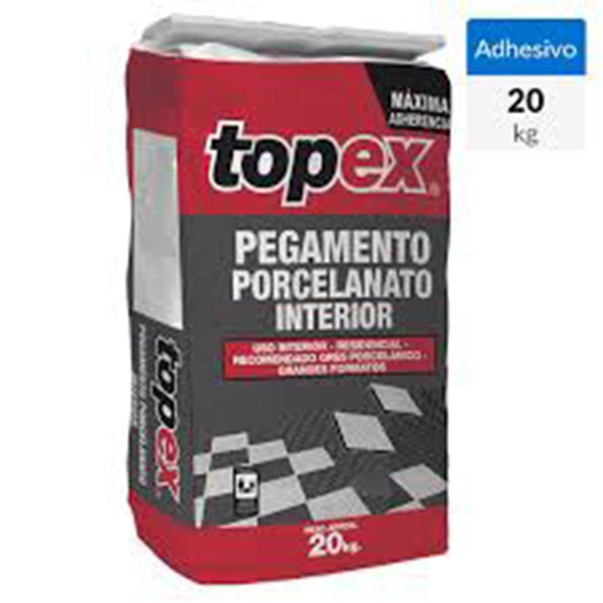 TOPEX - Adhesivo Superficie Rígido 20 kg