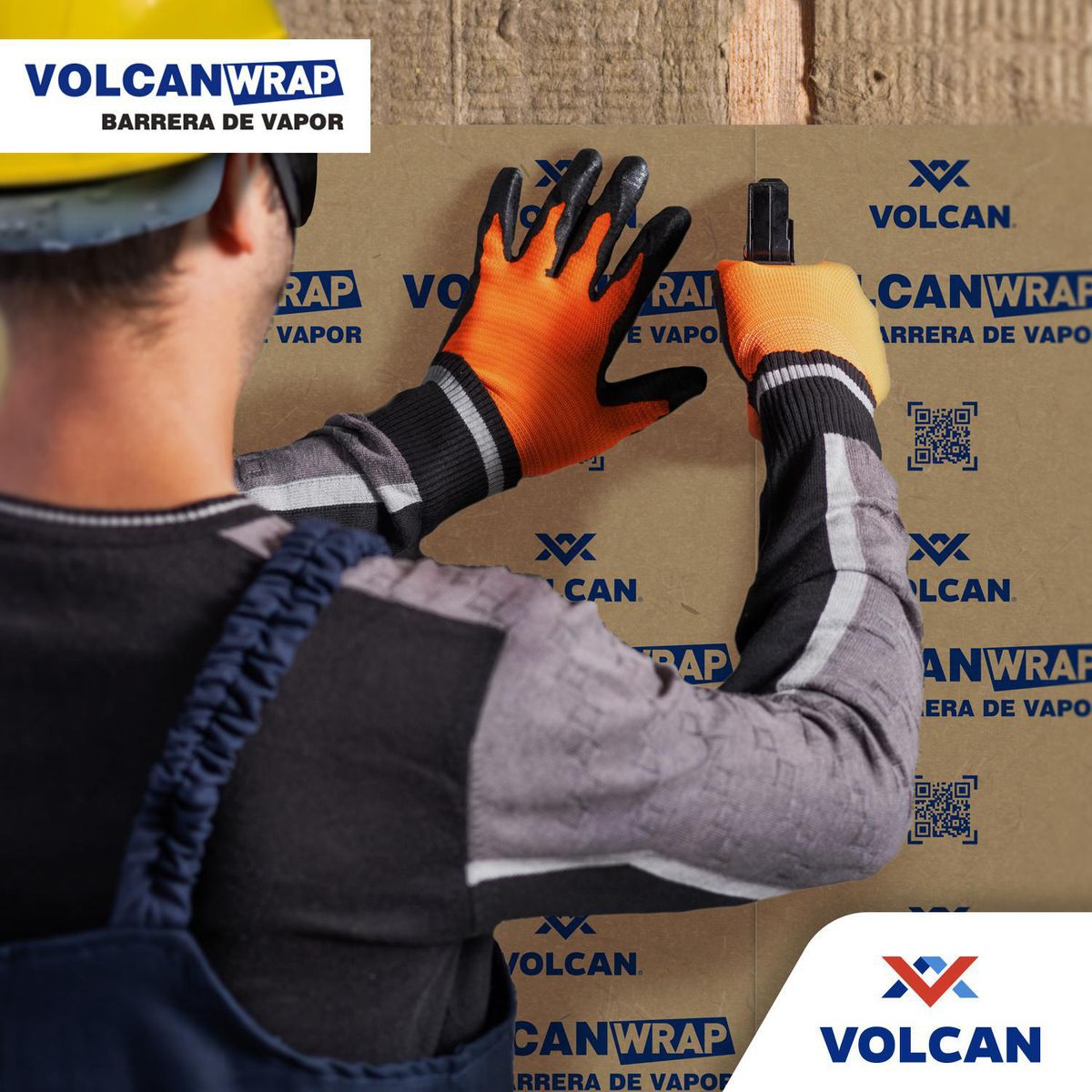 VOLCAN - Barrera de Vapor Volcanwrap 60 m2