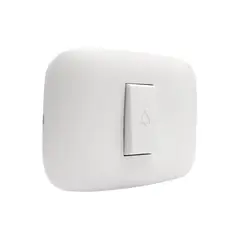 BTICINO - Interruptor pulsador blanco Domino Sencia
