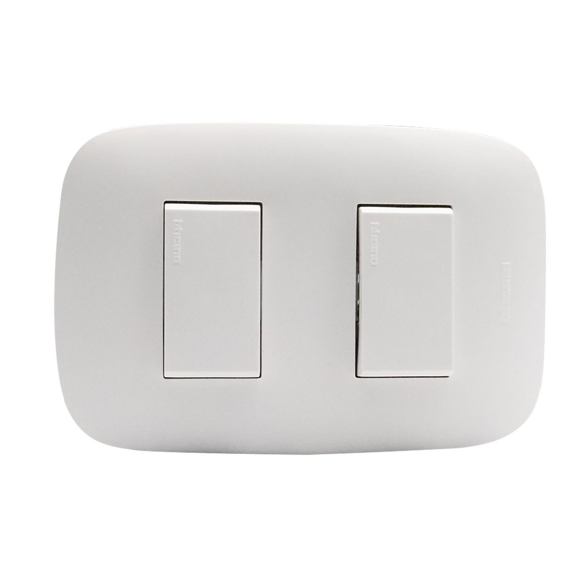 BTICINO - Interruptor Doble Conmutador (9/24) Blanco Domino Sencia