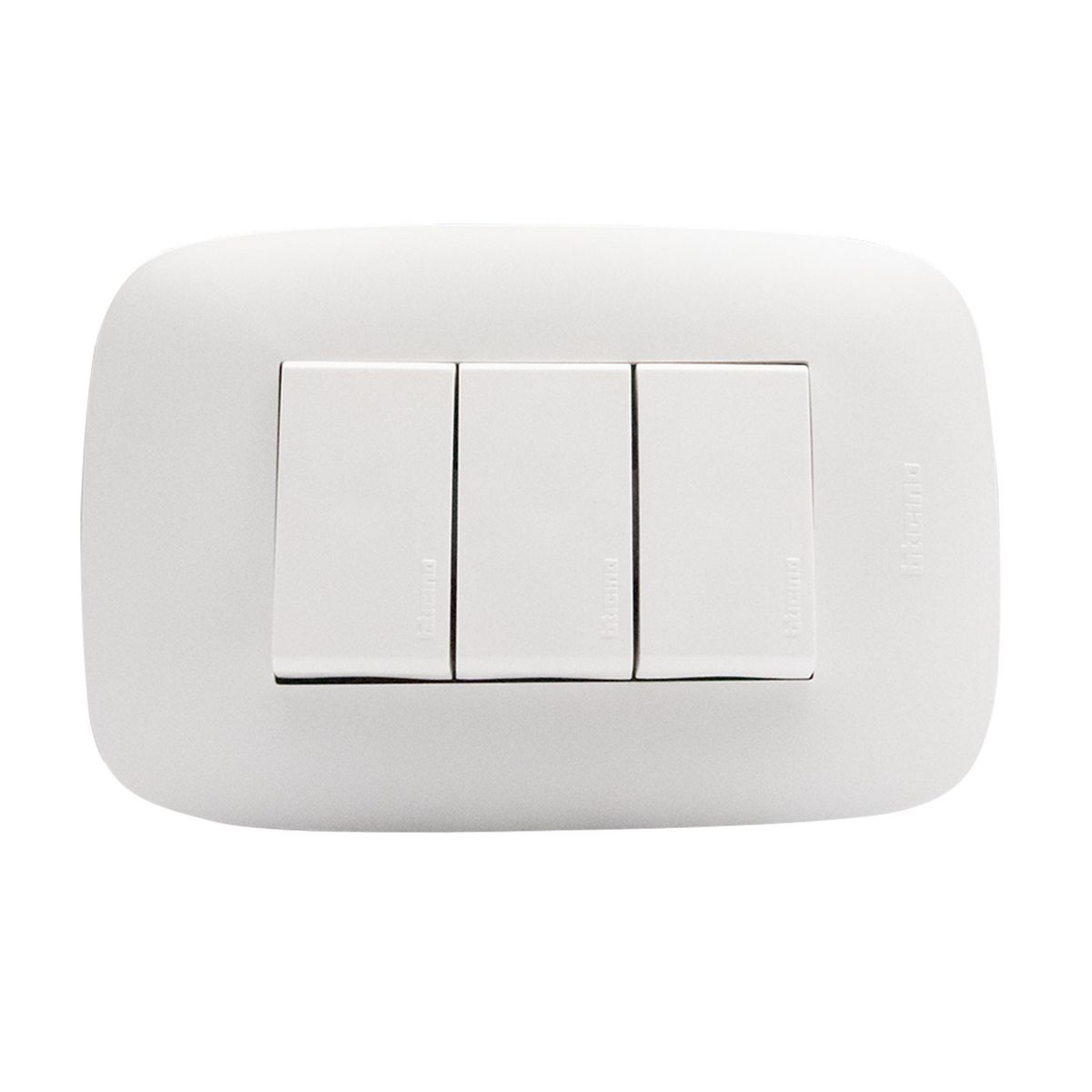BTICINO - Interruptor Triple (9/32) Blanco Domino Sencia