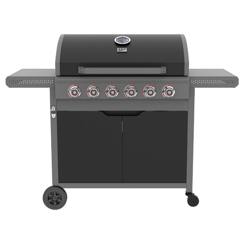 BBQ GRILL - Parrilla a Gas Dark Hawk 6 Quemadores