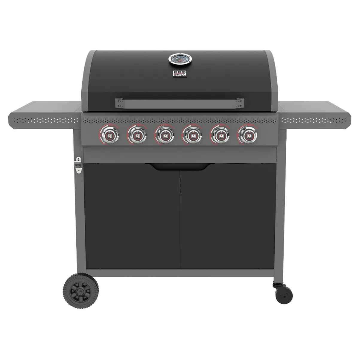 BBQ GRILL - Parrilla a Gas Dark Hawk 6 Quemadores 