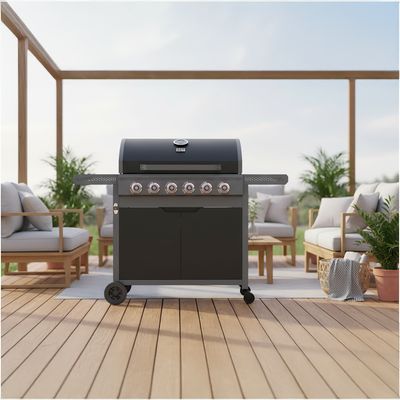 Imagen 2 del producto Parrilla a Gas Dark Hawk 6 Quemadores