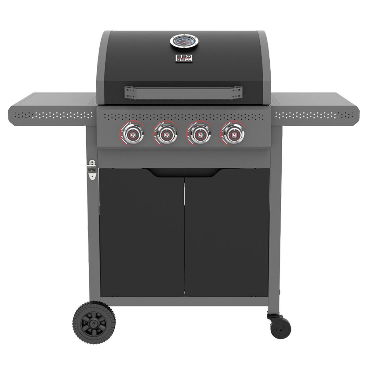 BBQ GRILL - Parrilla a Gas Dark Hawk 4 Quemadores 