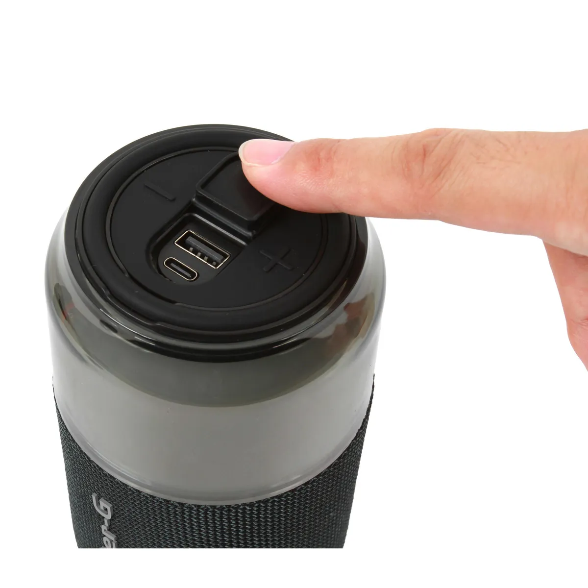 MASTER G - Parlante Portatil MGSPLASH Negro