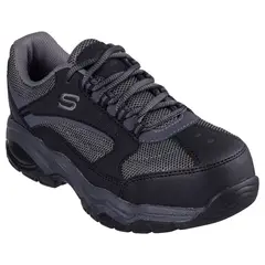 SKECHERS WORK - Zapatilla Mujer Talla 35 Biscoe BLK