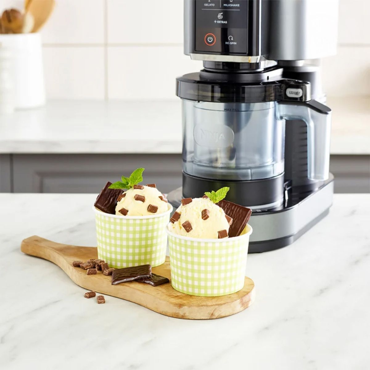 NINJA - Ice Maker 0.7 l negro cm Creami Deluxe