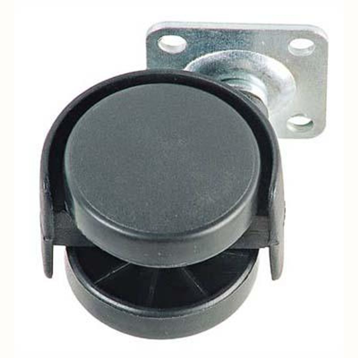 LIOI - Rueda con base giratoria para mueble 40 mm