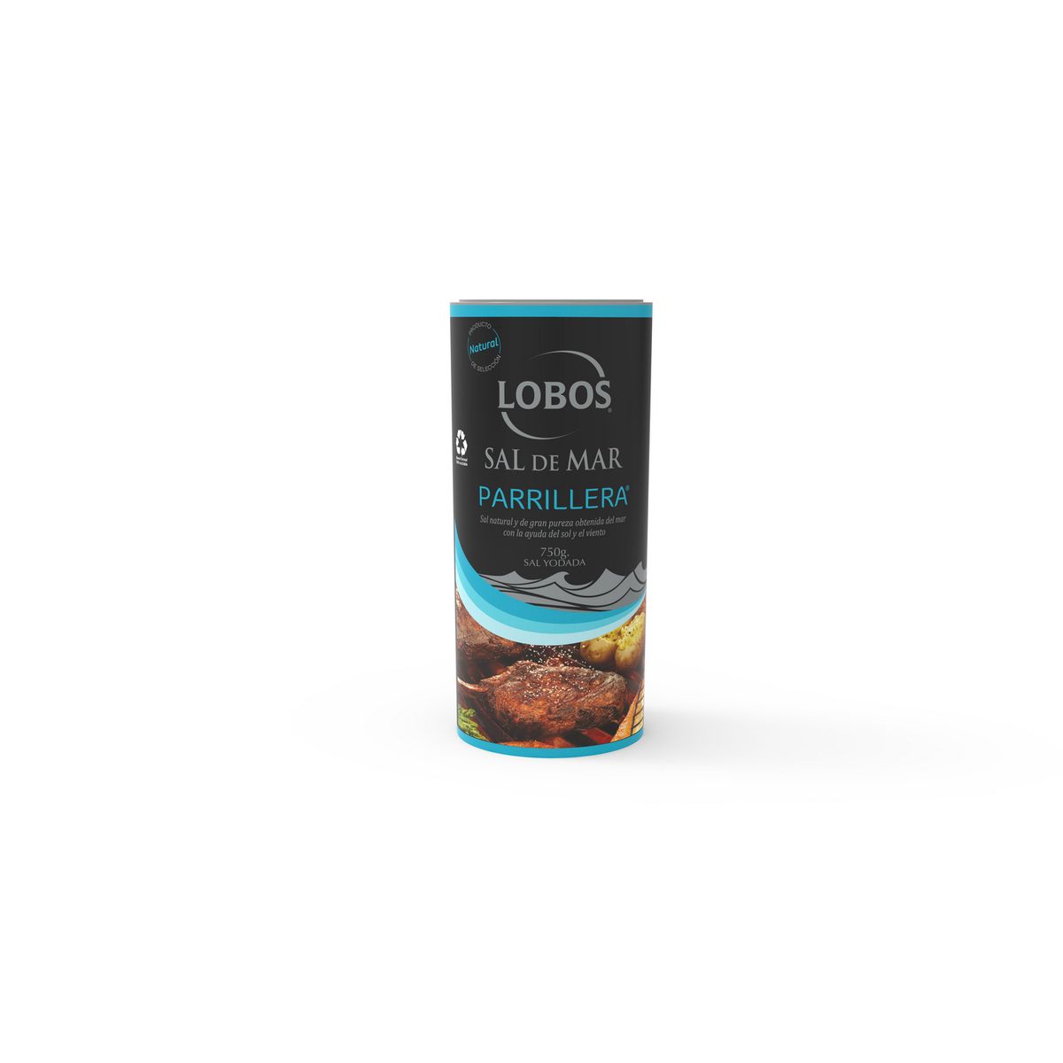 SAL LOBOS - Sal de Mar Parrillera Lobos 750 gr