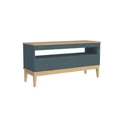 HOGA - Rack TV 50 " Colonial Petróleo 120x60x41 cm