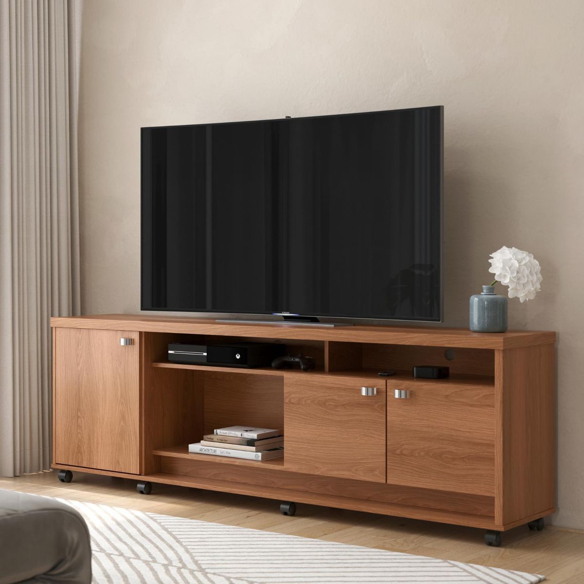 ONESSTA - Rack TV 75 " Dallas Jequitiba 183x65x41 cm