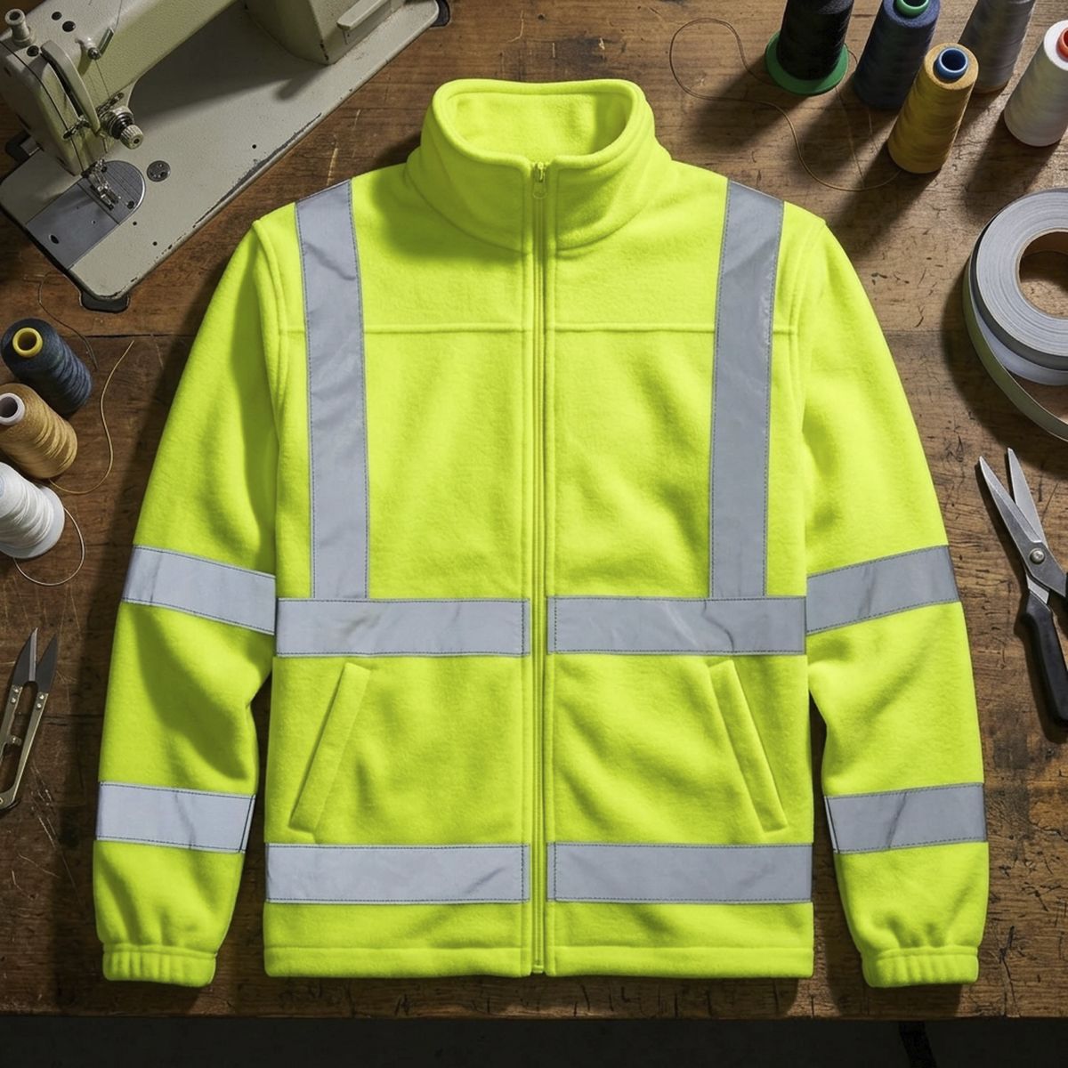 GENERICO - Chaqueta MIcropolar Vial Talla S Amarillo