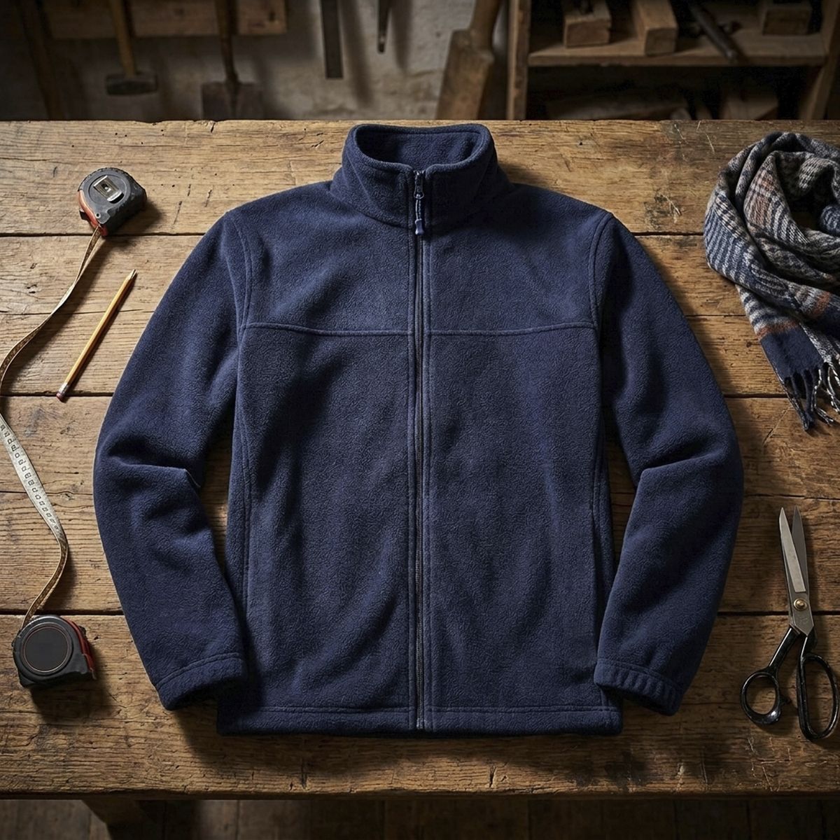 GENERICO - Chaqueta Micropolar Talla XXL Azul