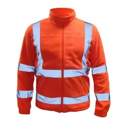 GENERICO - Chaqueta MIcropolar Vial Talla XL Naranjo