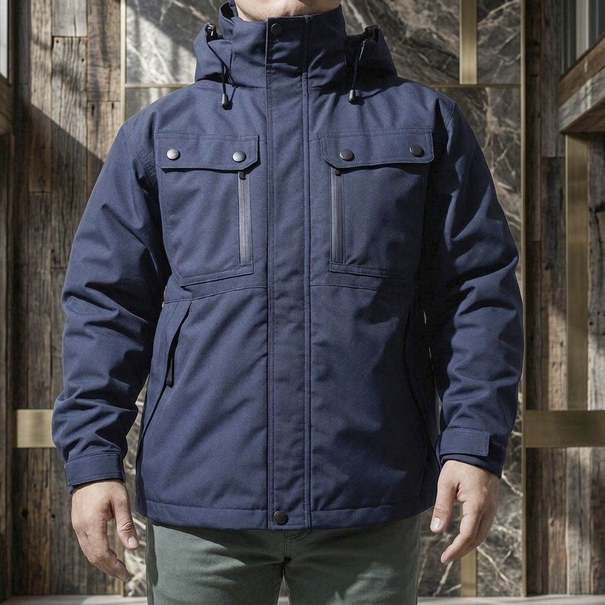 GENERICO - Parka Maxwind Talla XL