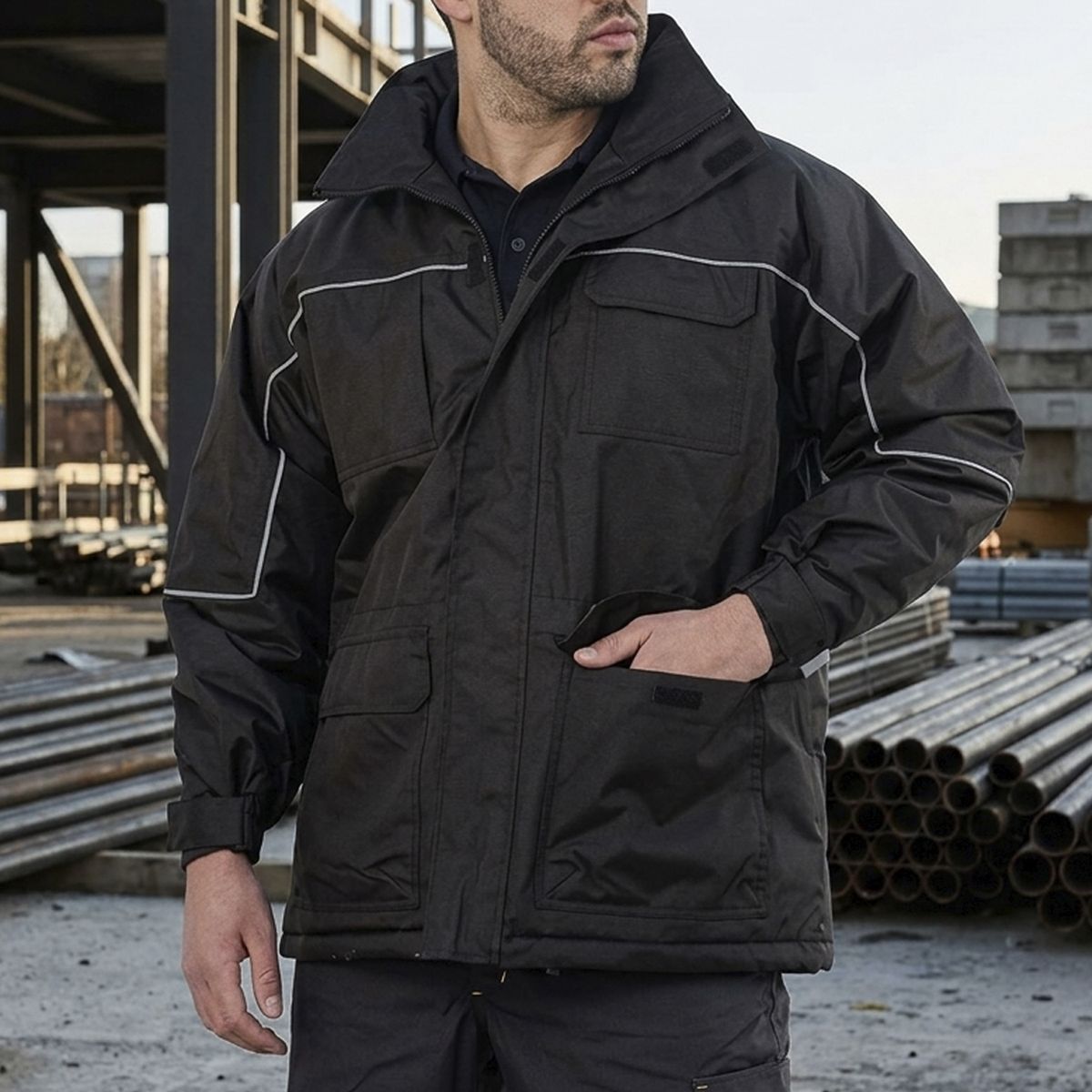 GENERICO - Parka Impermeable Ripstop L