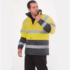 GENERICO - Parka Visibilidad Amarillo XL