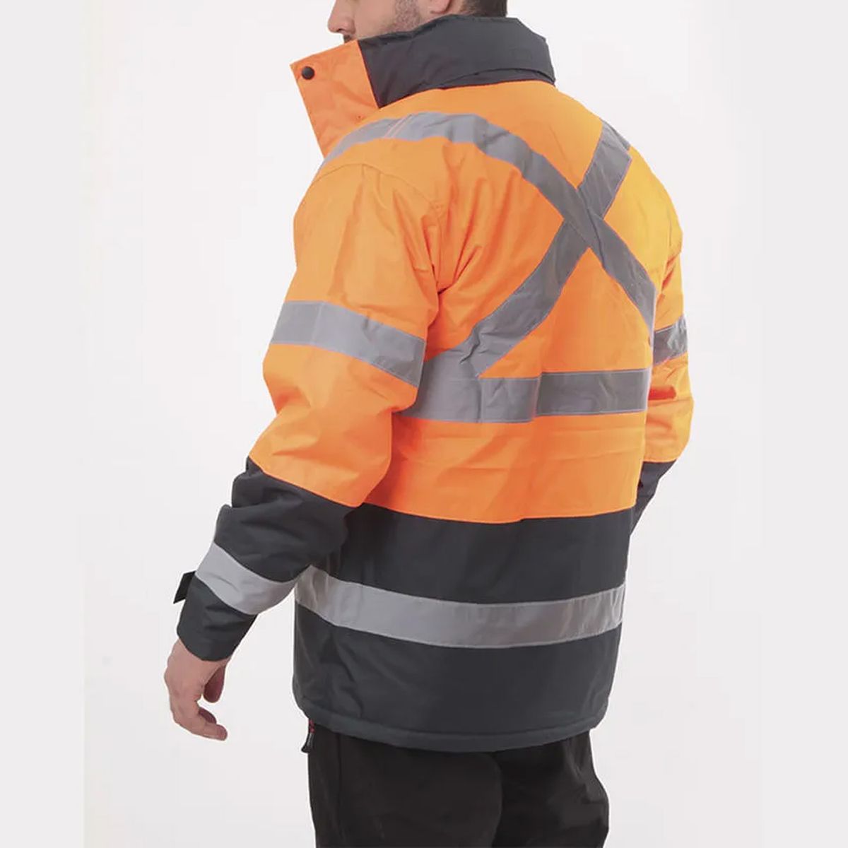GENERICO - Parka Visibilidad Naranjo L