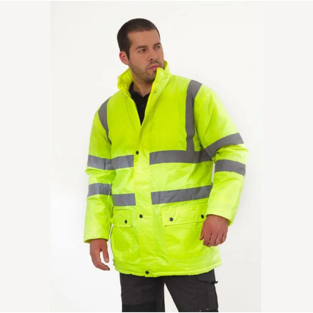 GENERICO - Parka Visibilidad Amarillo XL