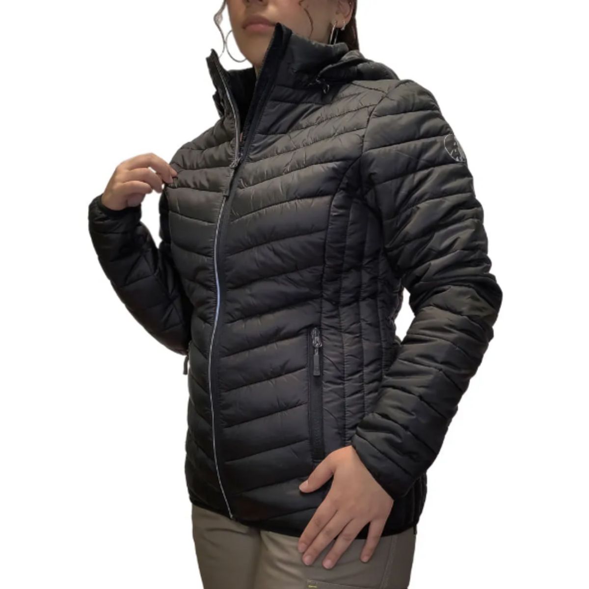 GENERICO - Parka Sierra Mujer Negra S
