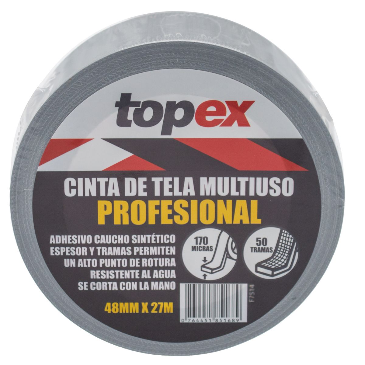 TOPEX - Cinta Pro Multiuso 48mm x 27m